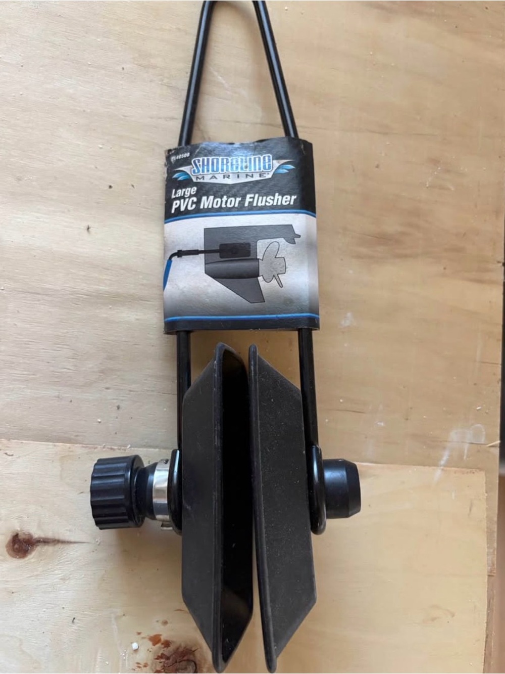 Shoreline Black PVC Motor Flusher